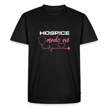 Hospice Mode On Terminal Care Nursing RN - Men's Premium Organic T-Shirt - black - Front - Nico (187cm)