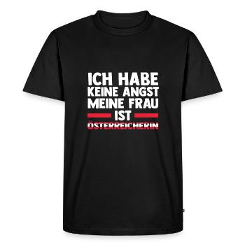Autrichiens Autriche - T-shirt Premium bio Homme - noir - Devant - Nico (187cm)