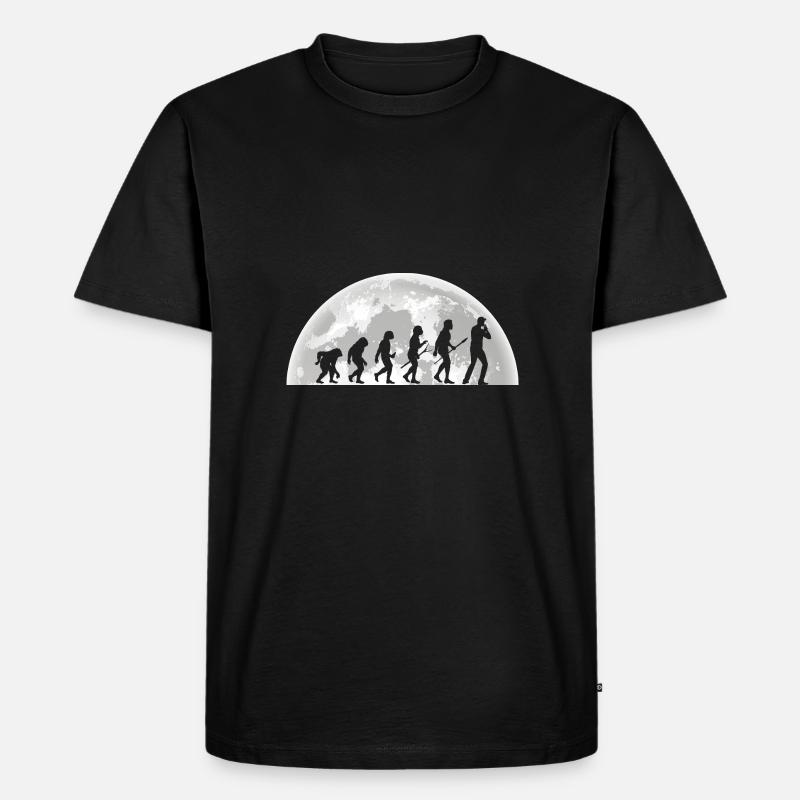 Harmonica Evolution Harmonica - Men's Premium Organic T-Shirt - black