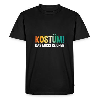 Carnaval de Jecken Carnaval - T-shirt Premium bio Homme - noir - Devant - Nico (187cm)