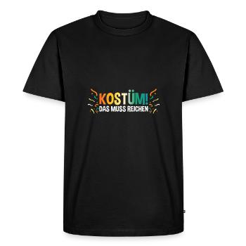 Carnaval de Jecken Carnaval - T-shirt Premium bio Homme - noir - Devant - Nico (187cm)