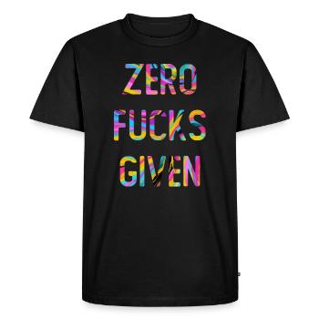Sarcasm Sayings Graphic - Men's Premium Organic T-Shirt - black - Front - Nico (187cm)