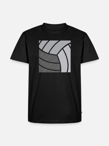 Volleyball - Men's Premium Organic T-Shirt - black