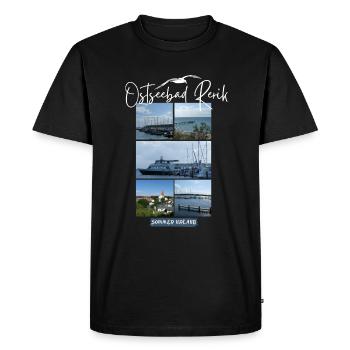 Rerik Baltic Sea resort holiday between the lagoon and the Baltic Sea - Men's Premium Organic T-Shirt - black - Front - Nico (187cm)