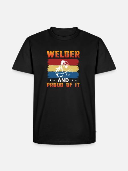 Welder life - Men's Premium Organic T-Shirt - black