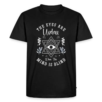 Dreamcatcher Ésotérisme amérindien - T-shirt Premium bio Homme - noir - Devant - Nico (187cm)