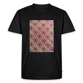 RED CIRCLES - T-shirt Premium bio Homme - noir - Devant - Nico (187cm)