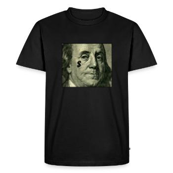 Riche - T-shirt Premium bio Homme - noir - Devant - Nico (187cm)