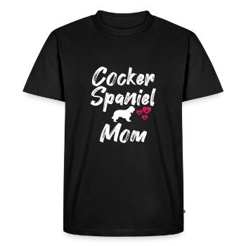 Cocker Spaniel Dog Maman Maman Maman Pet Lover - T-shirt Premium bio Homme - noir - Devant - Nico (187cm)