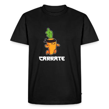 Aser Karaté Maître Poison - T-shirt Premium bio Homme - noir - Devant - Nico (187cm)