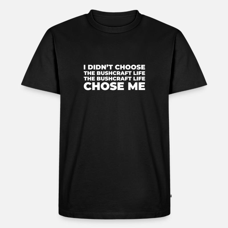 Camping de brousse - T-shirt Premium bio Homme - noir
