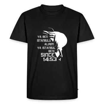Fatih Sultan Mehmet 1453 - T-shirt Premium bio Homme - noir - Devant - Nico (187cm)