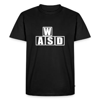 Game Player Console Controller Online Graphics lol - Men's Premium Organic T-Shirt - black - Front - Nico (187cm)