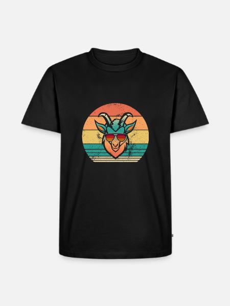Goats - Men's Premium Organic T-Shirt - black