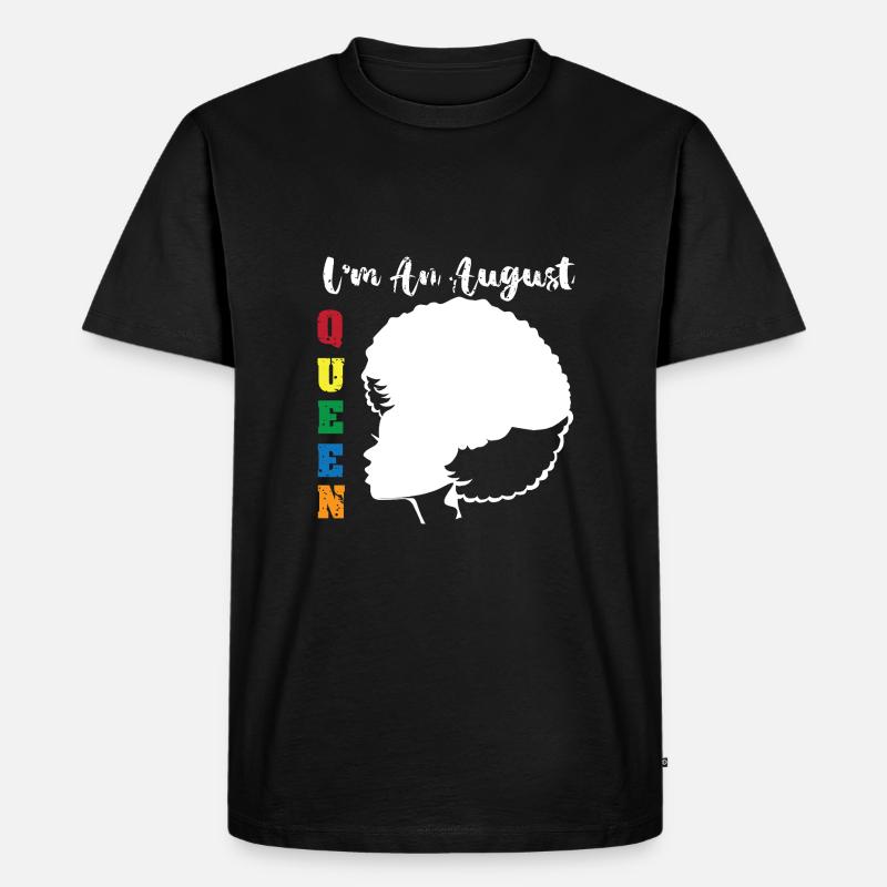 Sternzeichen Löwe - Männer Premium Bio T-Shirt - Schwarz