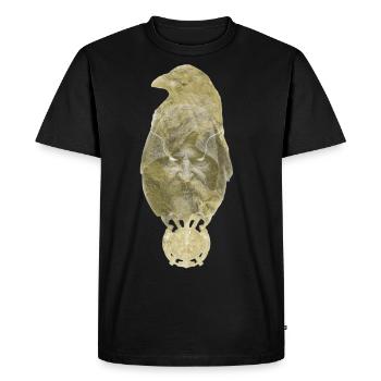 odin 2 - Men's Premium Organic T-Shirt - black - Front - Nico (187cm)