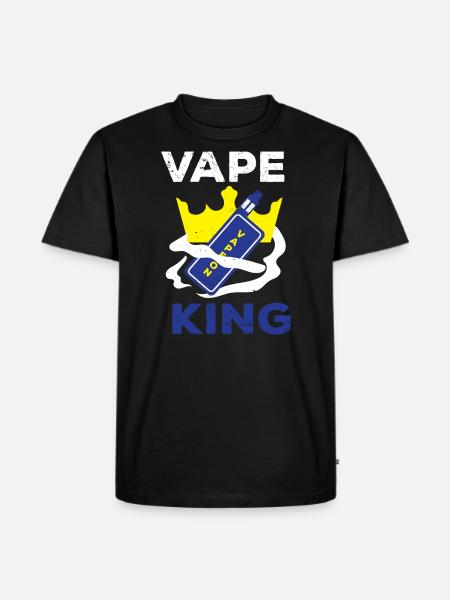 e-cigarettes e-shisha smoking vaping - Men's Premium Organic T-Shirt - black