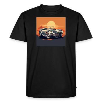AC COBRA COLLECTION VINTAGE - T-shirt Premium bio Homme - noir - Devant - Nico (187cm)