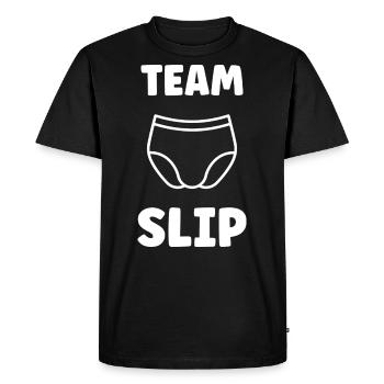 Slip - T-shirt Premium bio Homme - noir - Devant - Nico (187cm)