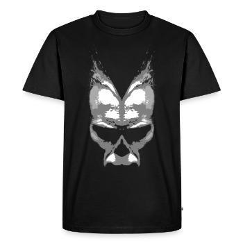 Demon - Men's Premium Organic T-Shirt - black - Front - Nico (187cm)