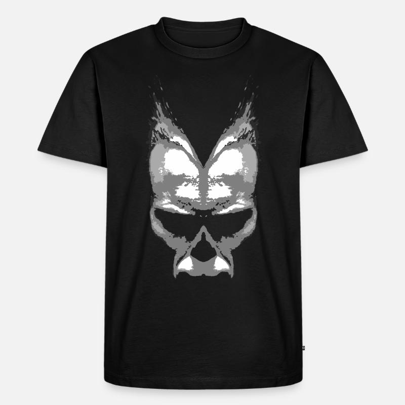 Dämon - Männer Premium Bio T-Shirt - Schwarz