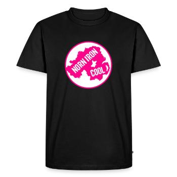 Fer Norn - T-shirt Premium bio Homme - noir - Devant - Nico (187cm)