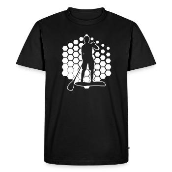 Standup Paddling Standup Paddleboard Standup Paddle - Men's Premium Organic T-Shirt - black - Front - Nico (187cm)