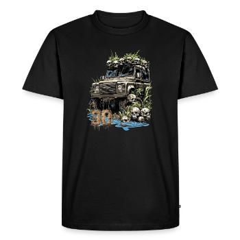 Offroad Off Road Anniversaire 30 - T-shirt Premium bio Homme - noir - Devant - Nico (187cm)