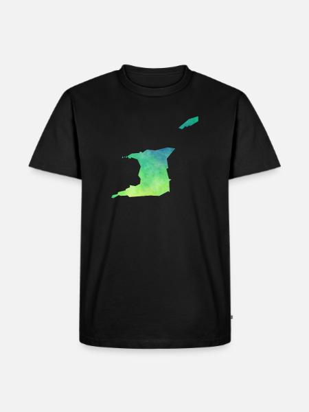Trinidad and Tobago - Men's Premium Organic T-Shirt - black
