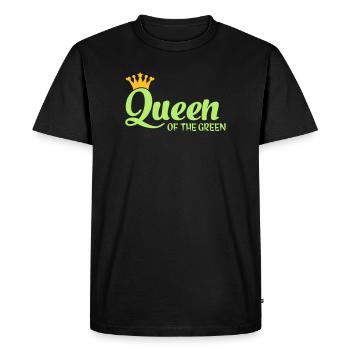 Queen of the Green - T-shirt Premium bio Homme - noir - Devant - Nico (187cm)