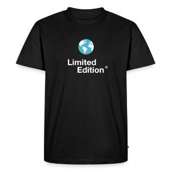 Earth Planet Schutz limited Earth Save planet klima - T-shirt Premium bio Homme - noir - Devant - Nico (187cm)