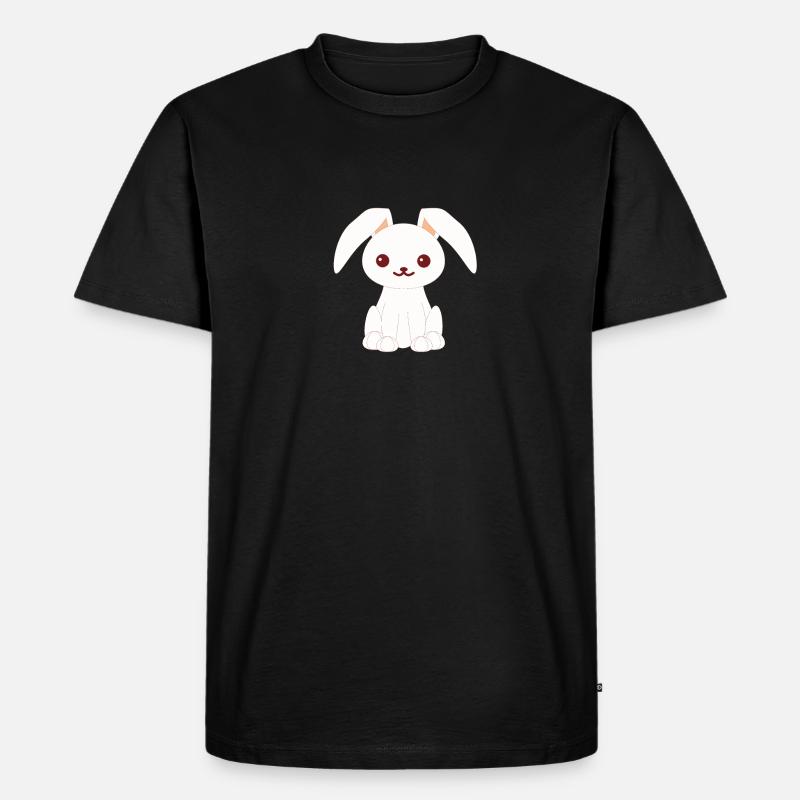Rabbit Bunny Rabbit Bunny Rabbit - Men's Premium Organic T-Shirt - black