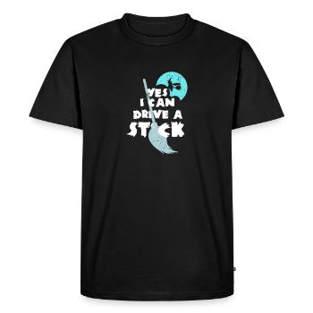 Witch halloween - Men's Premium Organic T-Shirt - black - Front - Nico (187cm)