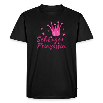 Schlager Princess Statement fan de musique folk - T-shirt Premium bio Homme - noir - Devant - Nico (187cm)