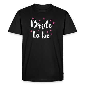 Bachelorette Party mariée marié mariage - T-shirt Premium bio Homme - noir - Devant - Nico (187cm)
