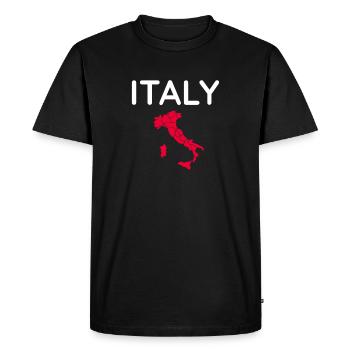 Souvenir italien le plus traditionnel - T-shirt Premium bio Homme - noir - Devant - Nico (187cm)