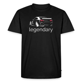 gtr racing legends classic cars cars - Men's Premium Organic T-Shirt - black - Front - Nico (187cm)