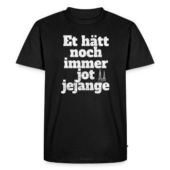 Et Hätt Toujours Jot Jejange Kölsch Cologne - T-shirt Premium bio Homme - noir - Devant - Nico (187cm)