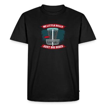 Disc Golf - T-shirt Premium bio Homme - noir - Devant - Nico (187cm)