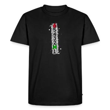 Machine de biker de motos de moto de changement de vitesse - T-shirt Premium bio Homme - noir - Devant - Nico (187cm)