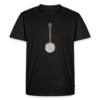 Banjo - Banjo simple - T-shirt Premium bio Homme - noir - Devant - Nico (187cm)
