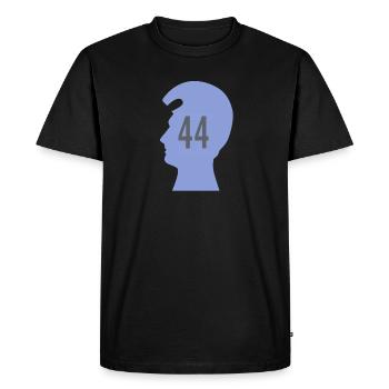 Club du roi Kamehameha - T-shirt Premium bio Homme - noir - Devant - Nico (187cm)