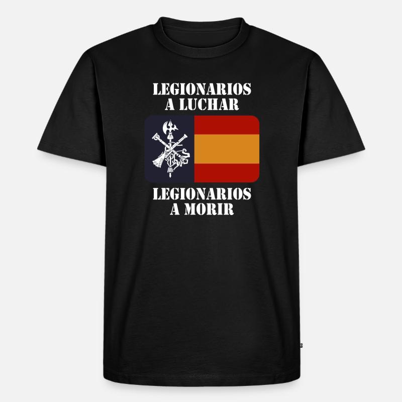 Legionäre zu bekämpfen 2 (dunkel) - Männer Premium Bio T-Shirt - Schwarz