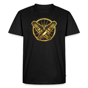 Spark plug - spark plugs - car mechanic screwdriver - Men's Premium Organic T-Shirt - black - Front - Nico (187cm)