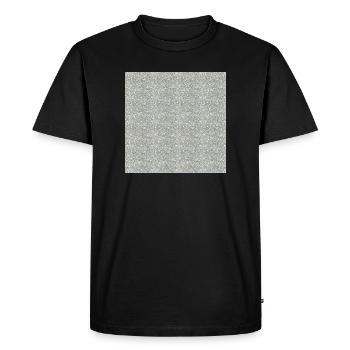 Pierre de granit à motifs dans les tons de gris - T-shirt Premium bio Homme - noir - Devant - Nico (187cm)