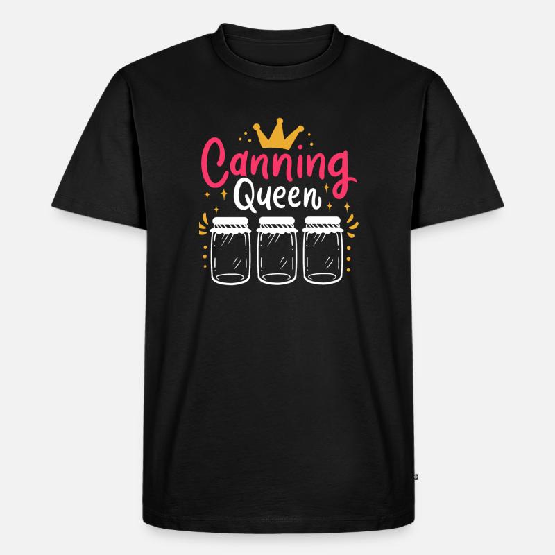 Einmachen Einkochen - Männer Premium Bio T-Shirt - Schwarz