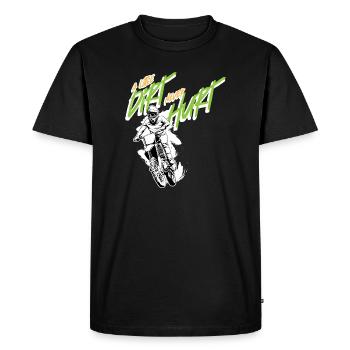 Motocross Motocross Pilote - T-shirt Premium bio Homme - noir - Devant - Nico (187cm)