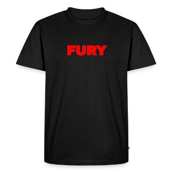 Fury - T-shirt Premium bio Homme - noir - Devant - Nico (187cm)
