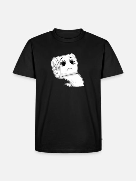 PQ Mème drôle - T-shirt Premium bio Homme - noir