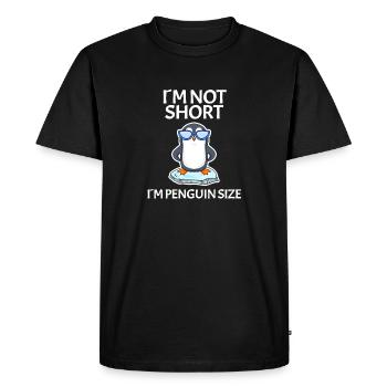 Petit sort - T-shirt Premium bio Homme - noir - Devant - Nico (187cm)